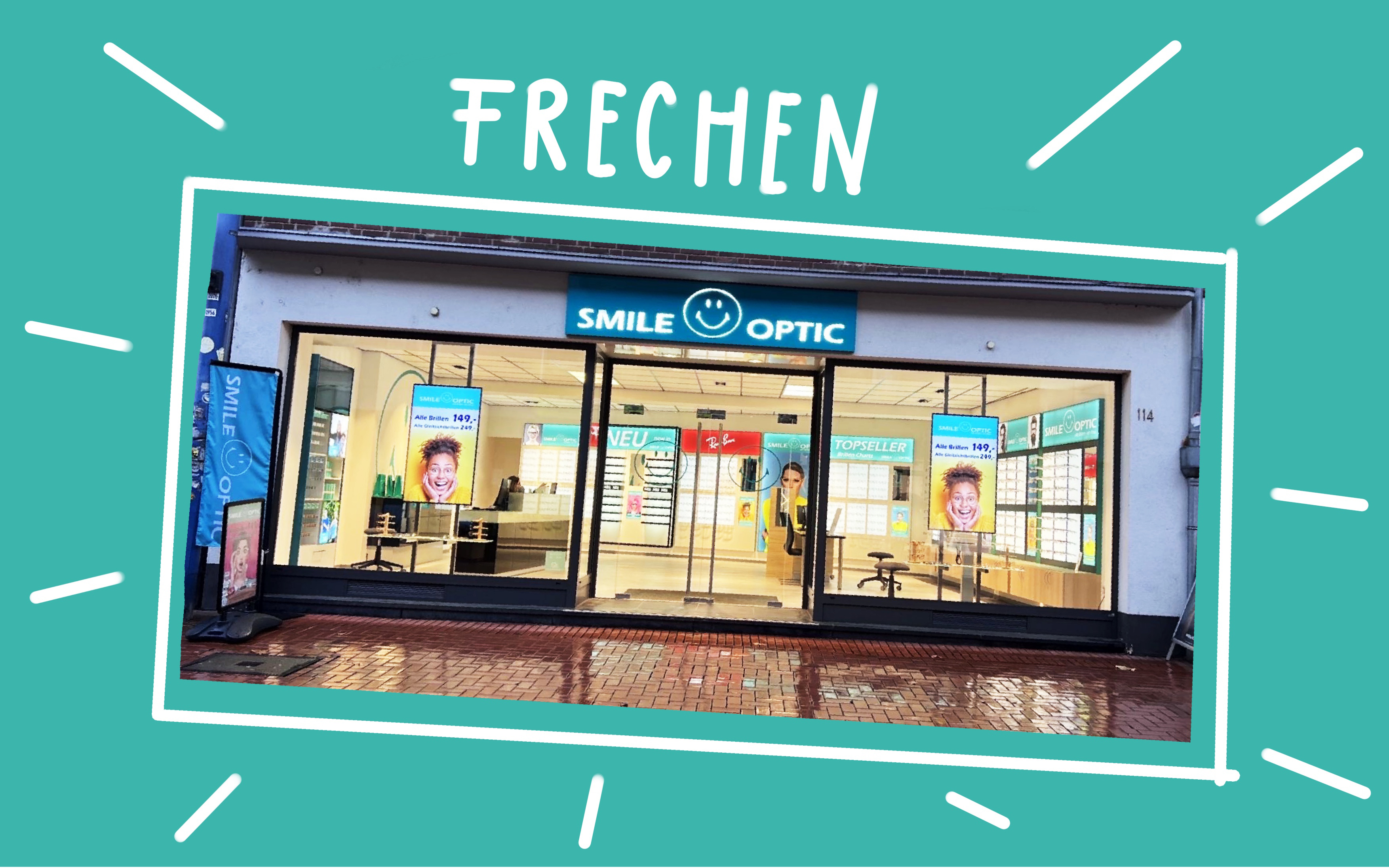 NEUERÖFFNUNG SMILE OPTIC FRECHEN NEUERÖFFNUNG SMILE OPTIC FRECHEN
